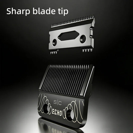 SC ECHO PHANTOM Professional Electric Hair Clipper – Crunch Blade Fade Trimmer for Men Barbershop Use (VGR 8148 Compatible)
