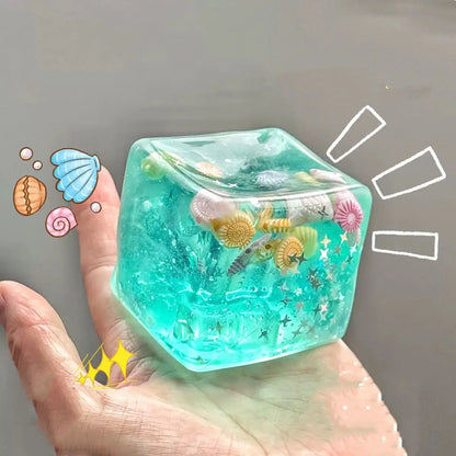 Adult Ocean Squishy Stress Balls – Sensory Fidget Toys for Anxiety & Autism Relief, Maltose Water Ball Bulk Gift