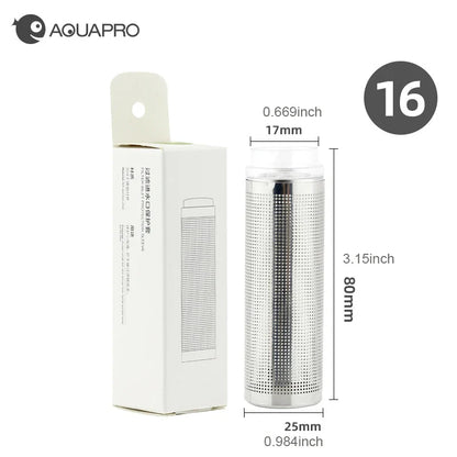 2PCS Inflow Inlet Filter – Stainless Steel Mesh Net Guard for Fish Tank & Aquarium Intake Prefilter Cover