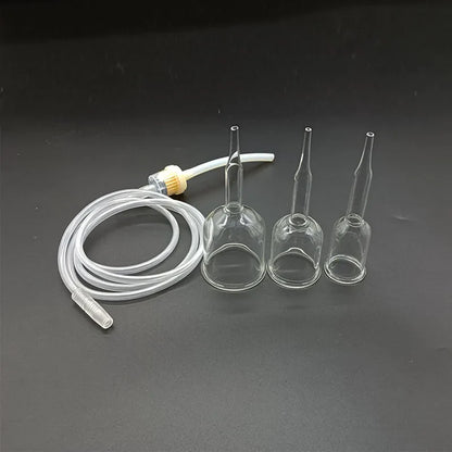 E-Cup Vacuum Suction Breast Enlargement & Body Massage Device, Multi-Function Cupping System for Neck, Back, Butt Lift & Nipple Care
