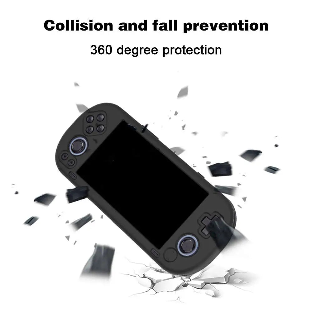 Trimui Smart Pro 5 Inch Game Console Silicone Case – Drop-Proof, Shockproof Protective Cover for Accessories