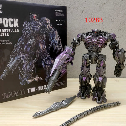 Baiwei Shockwave Transformation Toys – Sentinel Prime TW1024, Ironhide TW1026 & Bumblebee TW1025 Robot Figures TW1028/TW1030