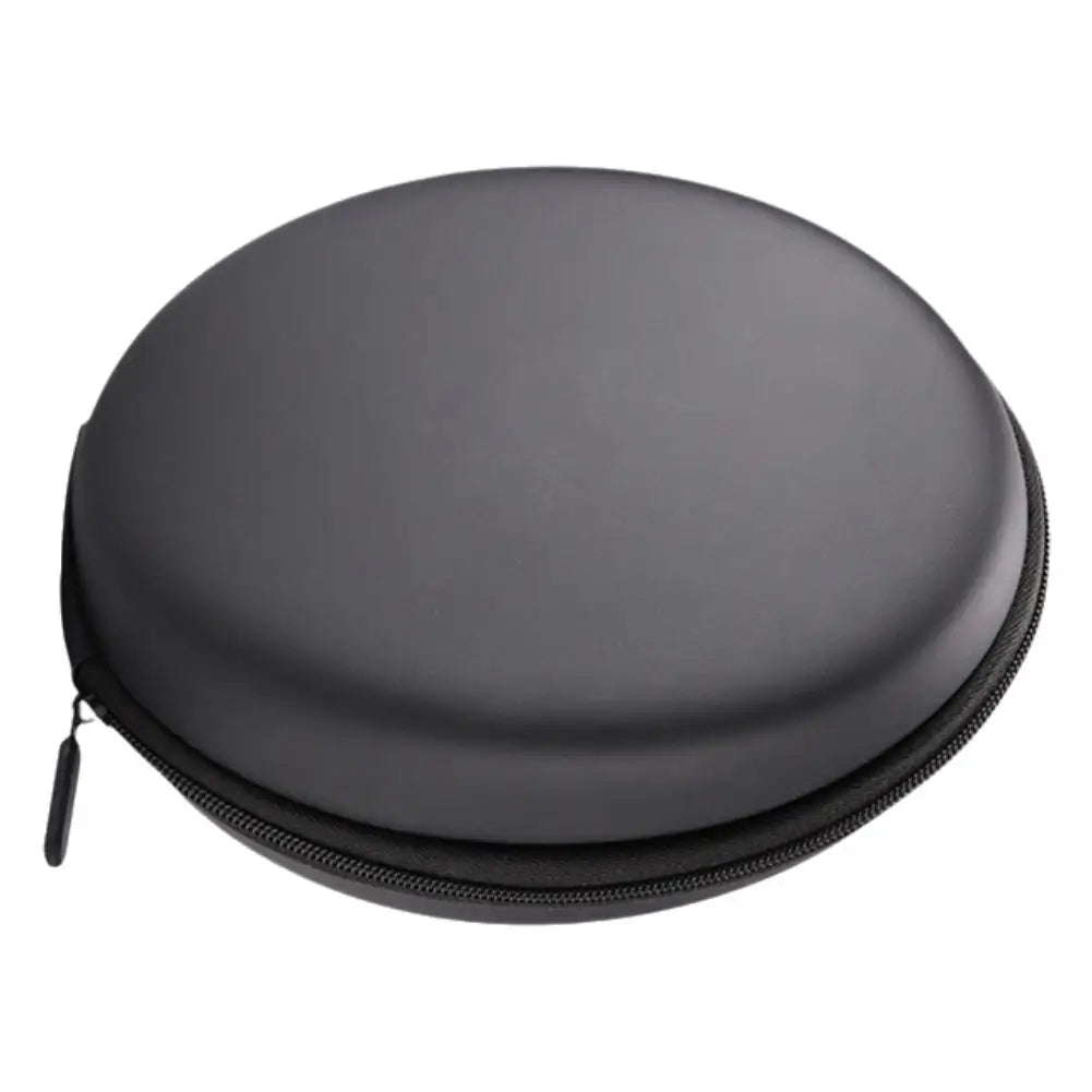 Shockproof Black Headphone Carrying Case – Portable Travel Pouch for Earphones & Headsets