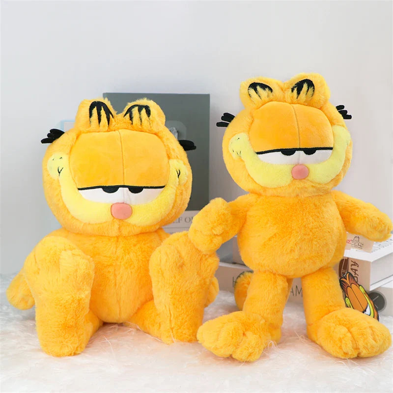 Original Garfield Family Plush Toys — Kawaii Soft Stuffed Garfield & Odie Dolls for Kids