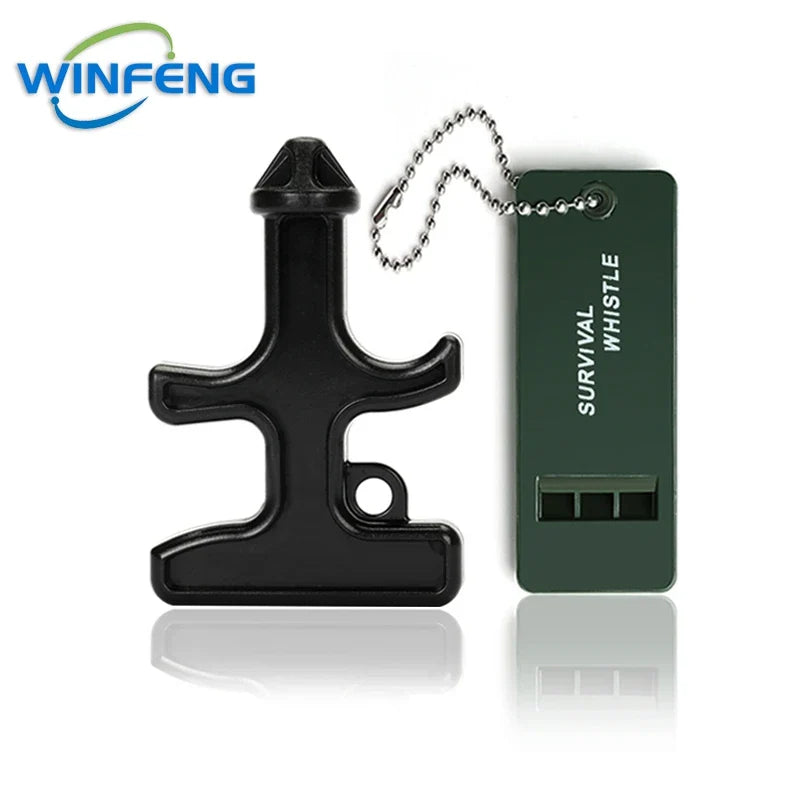 Nylon Plastic Steel Self-Defense Stinger – Emergency Glass Breaker & EDC Survival Tool for Outdoor Camping