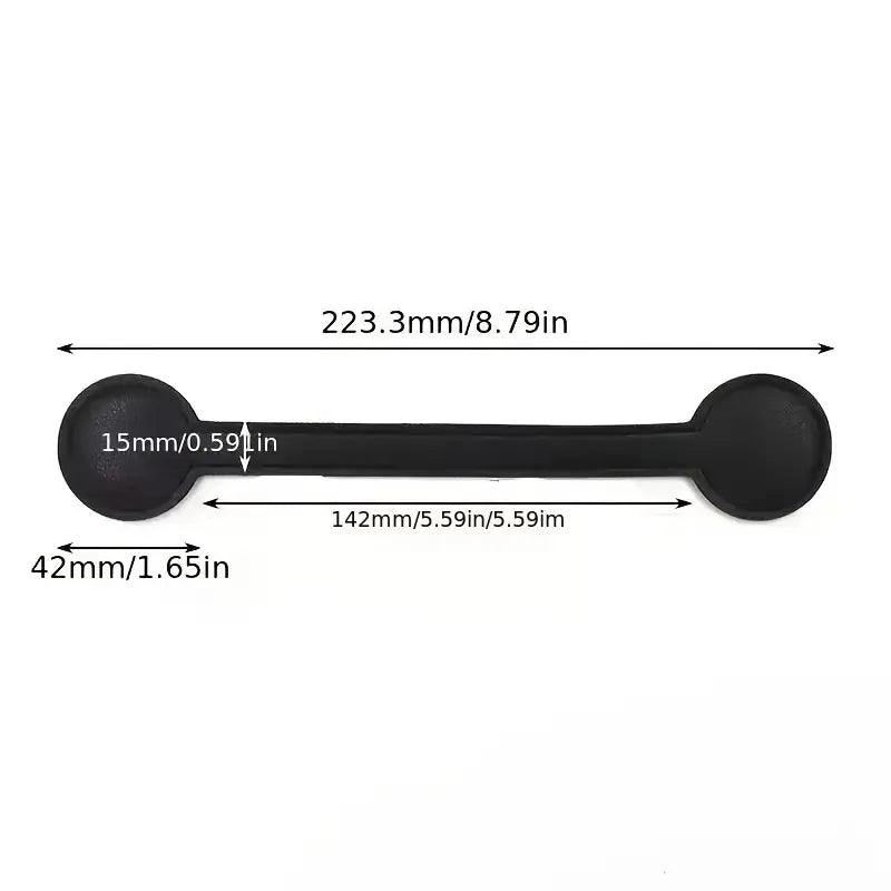 Multi-Purpose PU Leather Magnetic Hat Clip – Strong Magnetic Round Organizer for Travel Bags, Luggage & Accessories Holder