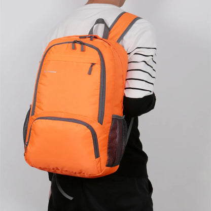 Lightweight Foldable Backpack - Waterproof Packable Daypack for Men & Women, Travel, Hiking, Outdoor Cycling & Camping Bag