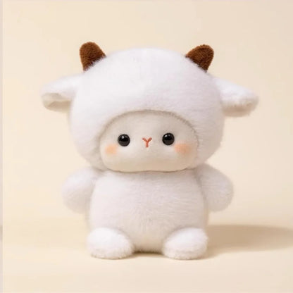 16cm Cute Plush Companion Doll — Capybara & Elephant Stuffed Animal Pillow, Soft Plush Bear Toy for Sleeping Gift