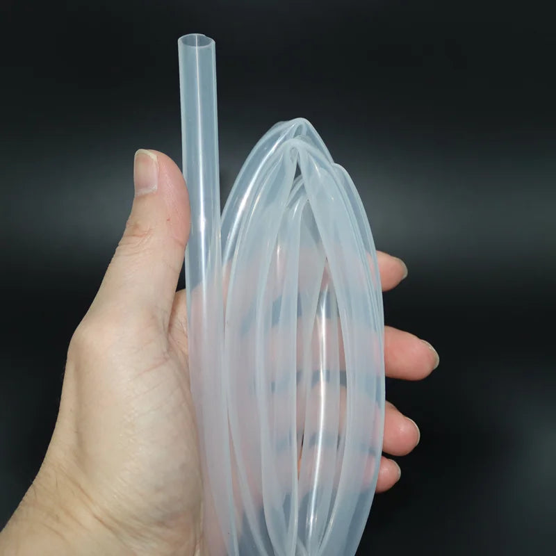 1–5M Silicone Hose — High-Temperature, Food-Grade Clear Tube for Faucet, Aquarium, Garden (Sizes 2–10mm)