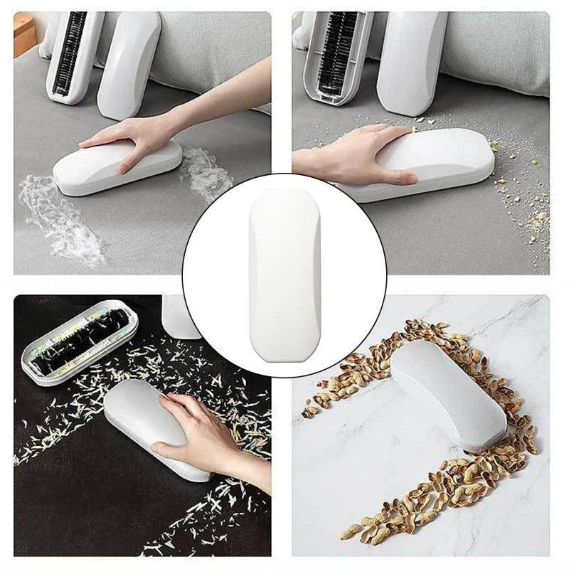 2-in-1 Pet Hair Remover Brush and Table Crumb Sweeper - Effortless Lint Removal for Clothes, Fluff, and Sticky Messes, Perfect for Dog and Cat Owners!