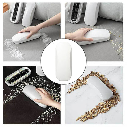 2-in-1 Pet Hair Remover Brush and Table Crumb Sweeper - Effortless Lint Removal for Clothes, Fluff, and Sticky Messes, Perfect for Dog and Cat Owners!