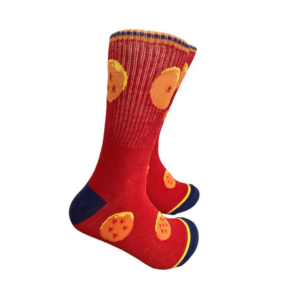 Dragon Ball Anime Socks — Men’s Fashion Cosplay Hip Hop Harajuku Style
