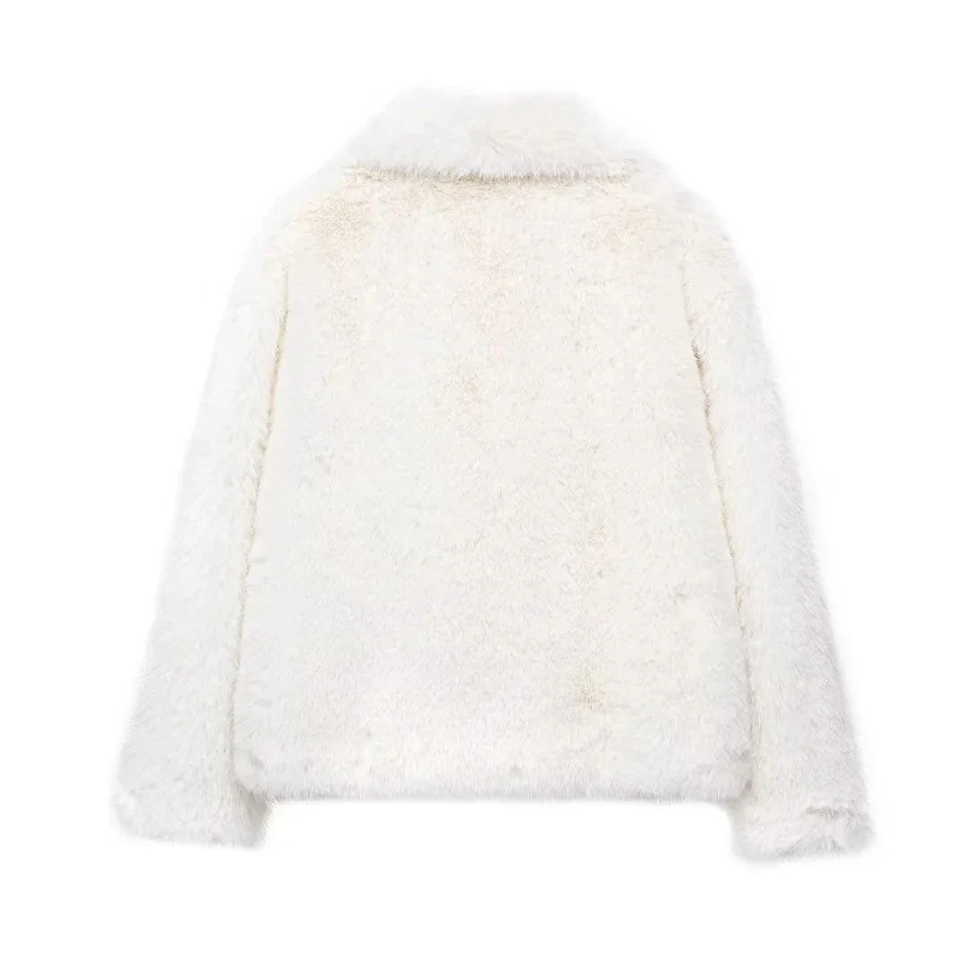 TRAF Sequin Woven Jacket for Women – Loose Fit, Stand Collar, Long Sleeve, Chic Autumn & Winter Outerwear 2023