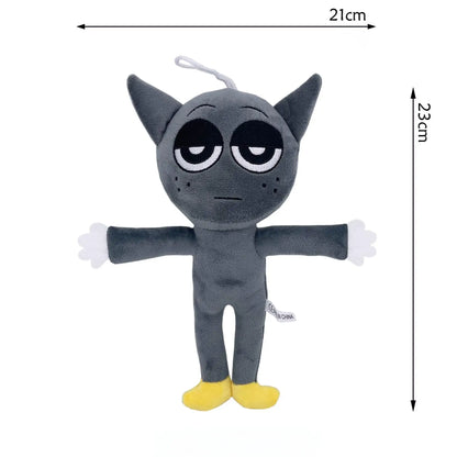 Sprunki Plush Toys – Cute Horror Game Cartoon Soft Stuffed Pillow for Kids, Birthday & Christmas Gift