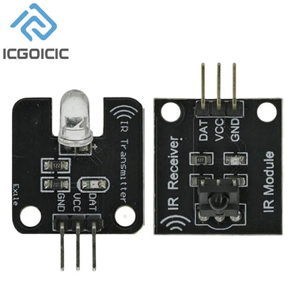 IR Infrared Transmitter & Receiver Module – 38kHz Digital Sensor for Arduino Electronic Projects