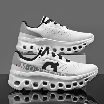 Men's Sports Shoes – Luxury Casual Sneakers, Mesh Running & Basketball Shoes, Lightweight Platform for Summer Walking