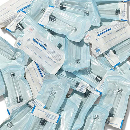 10/20/30/50/100PCS Magic Pen Tip Cartridges — 3ml Empty Cassette Bottles with Individual Packaging for Lilly Insulin Pen (4mm/6mm/8mm)