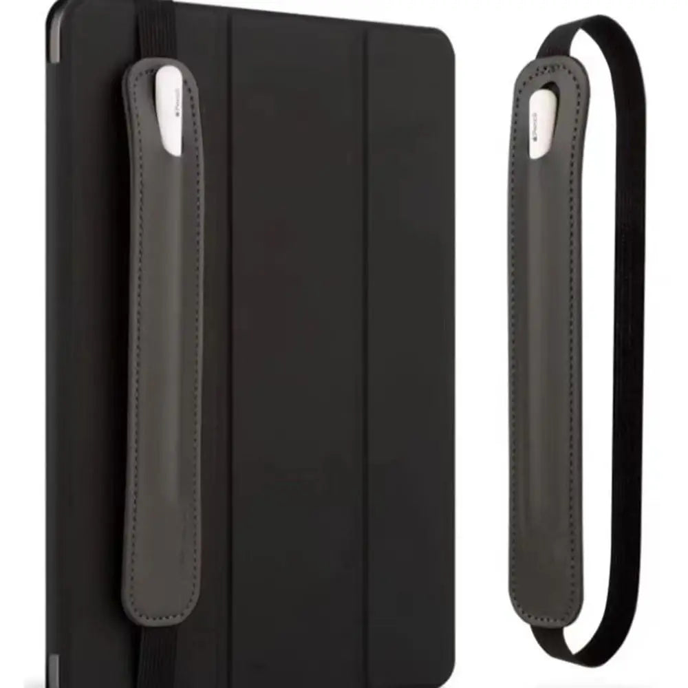Premium PU Leather Elastic Buckle Pencil Case : Stylish Touch Screen Pen Cover for Office, Meetings, and On-the-Go Carry
