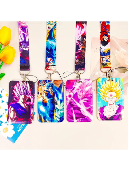 Dragon Ball Anime Lanyard – Credential Holder for Key, Card, Badge & Gym Keychain Accessories Gift
