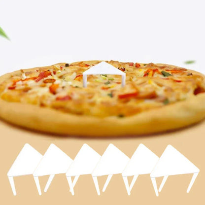100Pcs Pizza Saver Stands - Plastic Tripod Holder for Pizza Packing and Storage, Stackable Fixing Rack