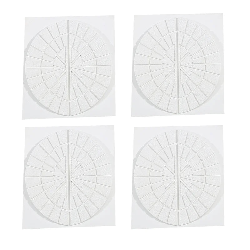 4PCS Wear-Resistant Shoe Insoles – Anti-Slip Self-Adhesive Sole Protectors for Sneakers, Heels & Rubber Shoe Repair