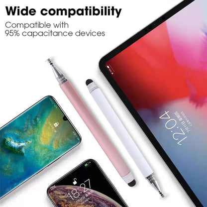 3/1Pcs Smart 2-in-1 Universal Capacitive Stylus Pen for Tablet & Phone - Compatible with iPhone & Android Touchscreens