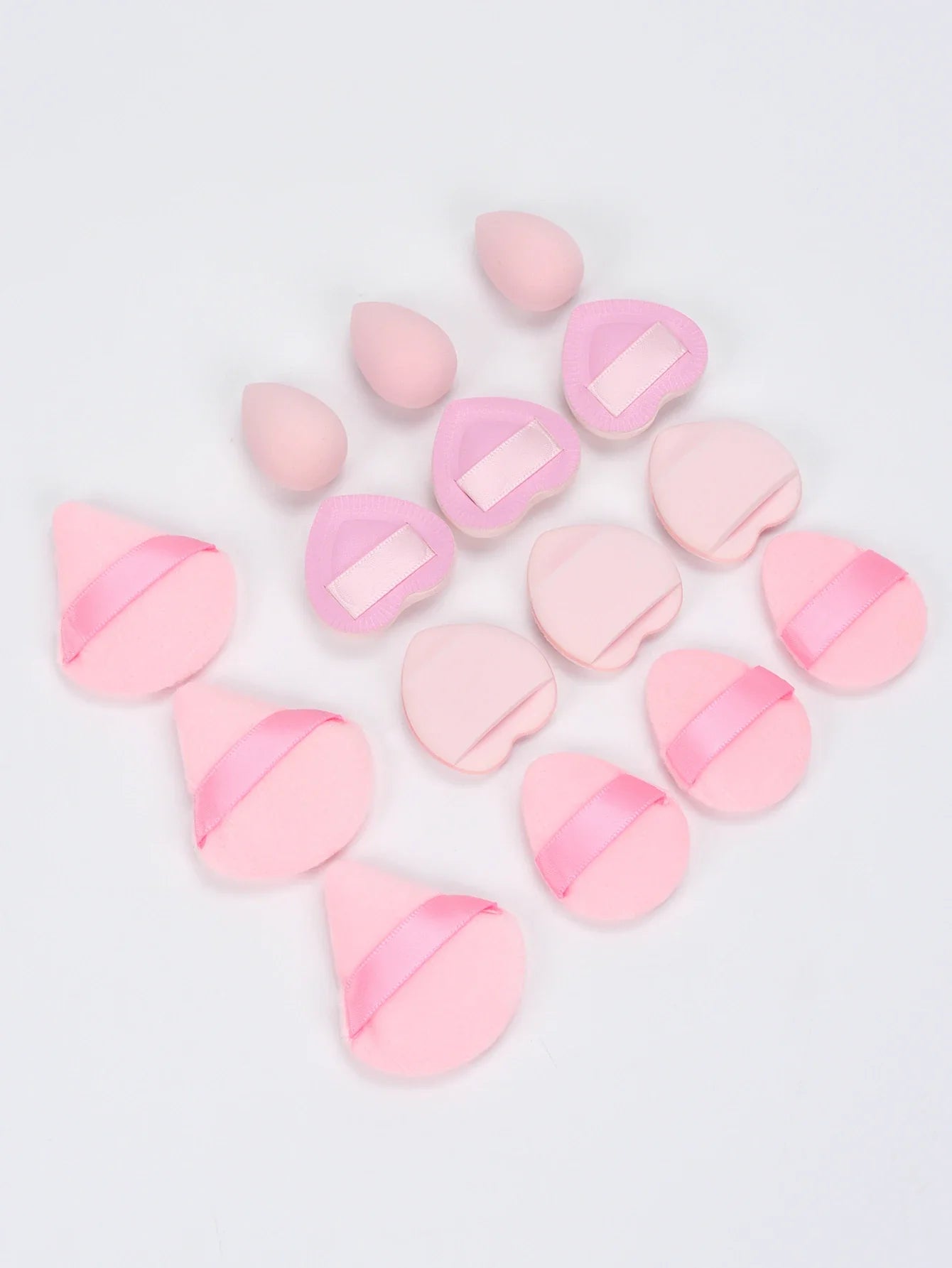 15/30/60 Mini Makeup Sponges – Beauty Powder Puff for Concealer, Liquid Foundation & Face Cosmetics