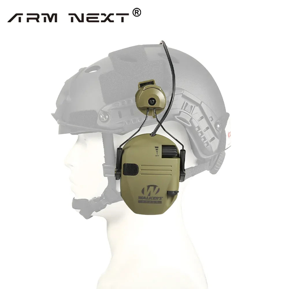 New Generation Tactical Electronic Shooting Earmuff Helmet - NRR23dB Anti-Noise Headphone
