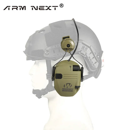 New Generation Tactical Electronic Shooting Earmuff Helmet - NRR23dB Anti-Noise Headphone
