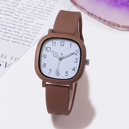 Fashion Women’s Silicone Quartz Watch – Ladies Wristwatch Gift for Christmas & Valentine’s Day