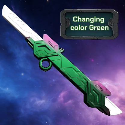 7-Color Retractable Lightsaber Toy - LED Role Play Sword with Sound Effects & Light Show for Halloween, Birthday & Christmas Gifts