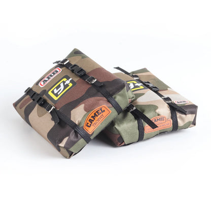 RC Crawler Simulated Tent Bag Accessory - Handmade Scale Roof Luggage Decor for 1/16 1/18 1/24 TRX4M SCX24 FCX24 Models