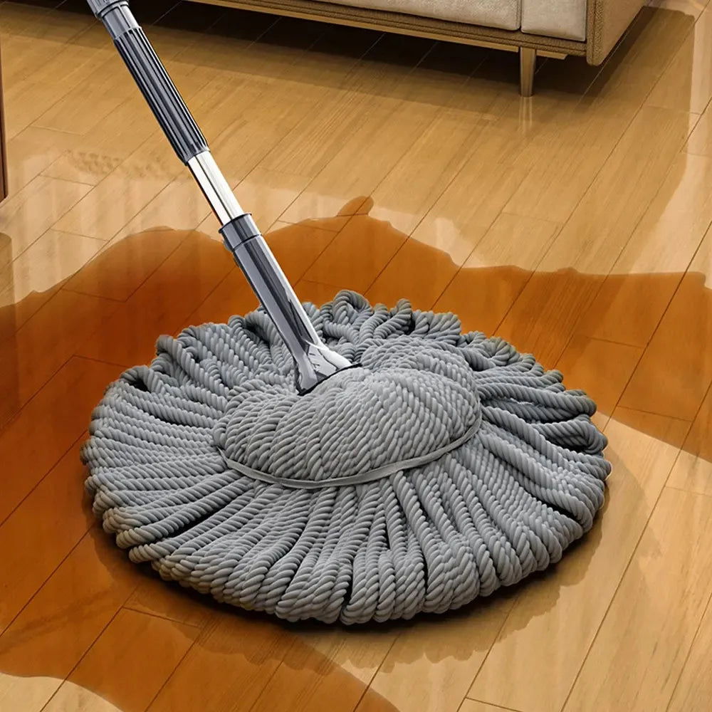 Multi-Functional Microfiber Mop | Automatic Rotating Self-Twisting Mop for Easy Hand-Free Cleaning | Household Water Mop