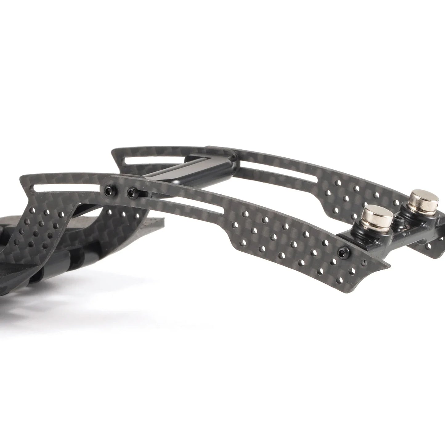 Carbon Fiber 1/24 LCG Chassis Kit - High-Clearance Adjustable Wheelbase for SCX24 Custom Performance Builds