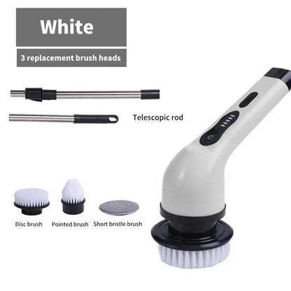 Wireless Electric Cleaning Brush – Multifunctional Rotating Brush for Bathroom, Window, Kitchen & Automotive