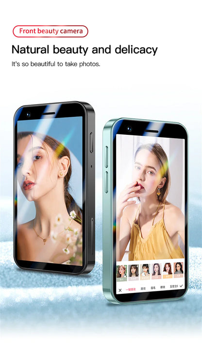 SOYES F8 Pro Max Mini Android Phone — 3.0" Display, 1GB RAM, 16GB ROM, Dual SIM, 3G, Play Store Compatible Small Smartphone
