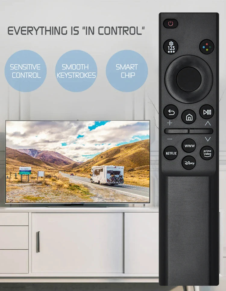 BN59-01388 Universal Smart TV Remote for Samsung LED LCD, Compatible with All Smart TVs, Netflix & Prime Video Buttons