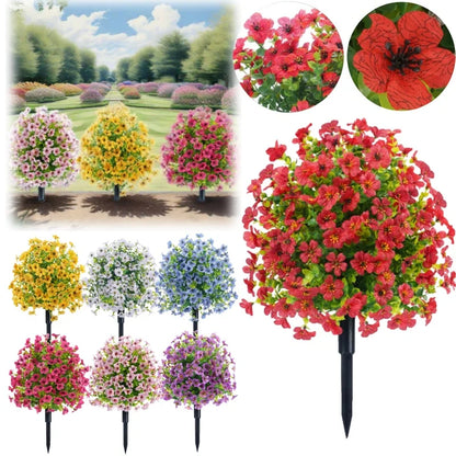 Artificial Eucalyptus Flowers - Faux Greenery Bouquet for Weddings, Home Decor & Vase Arrangements