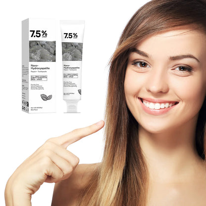 120g Nano Hydroxyapatite Toothpaste – Removes Coffee & Tea Stains, Freshens Breath, Prevents Cavities, Dental Care