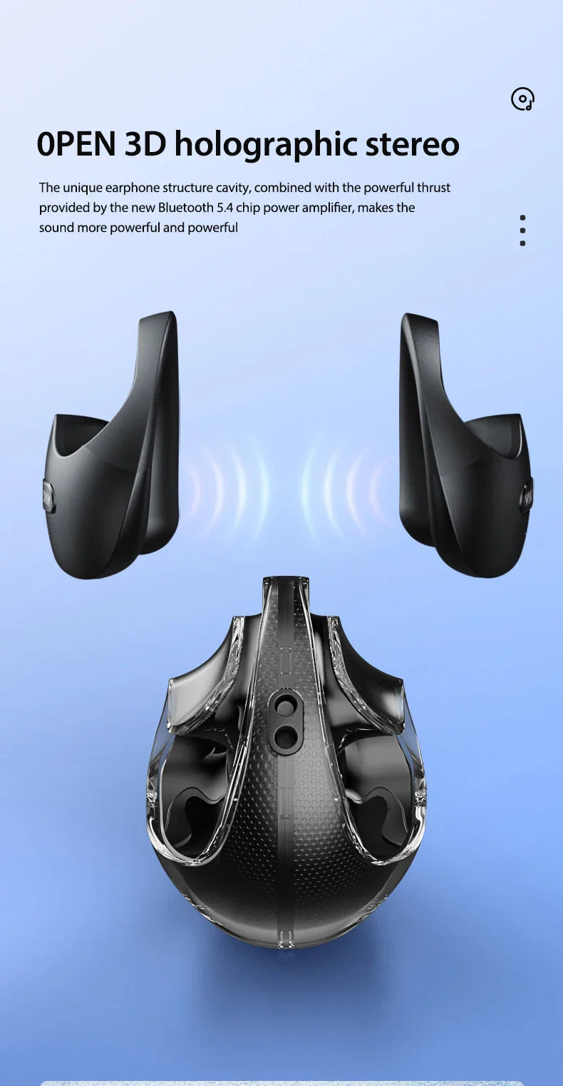 MINISO X15Pro Translator Bluetooth Earphones — Wireless Headset for Travel & Office, 5.4 AI Translation, ASMR App Compatible