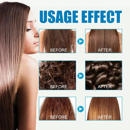 Magic Hair Vitamin Capsules with Keratin Oil – Fast Restore for Soft, Smooth, Shiny Hair & Deep Moisturizing Frizzy Scalp Care
