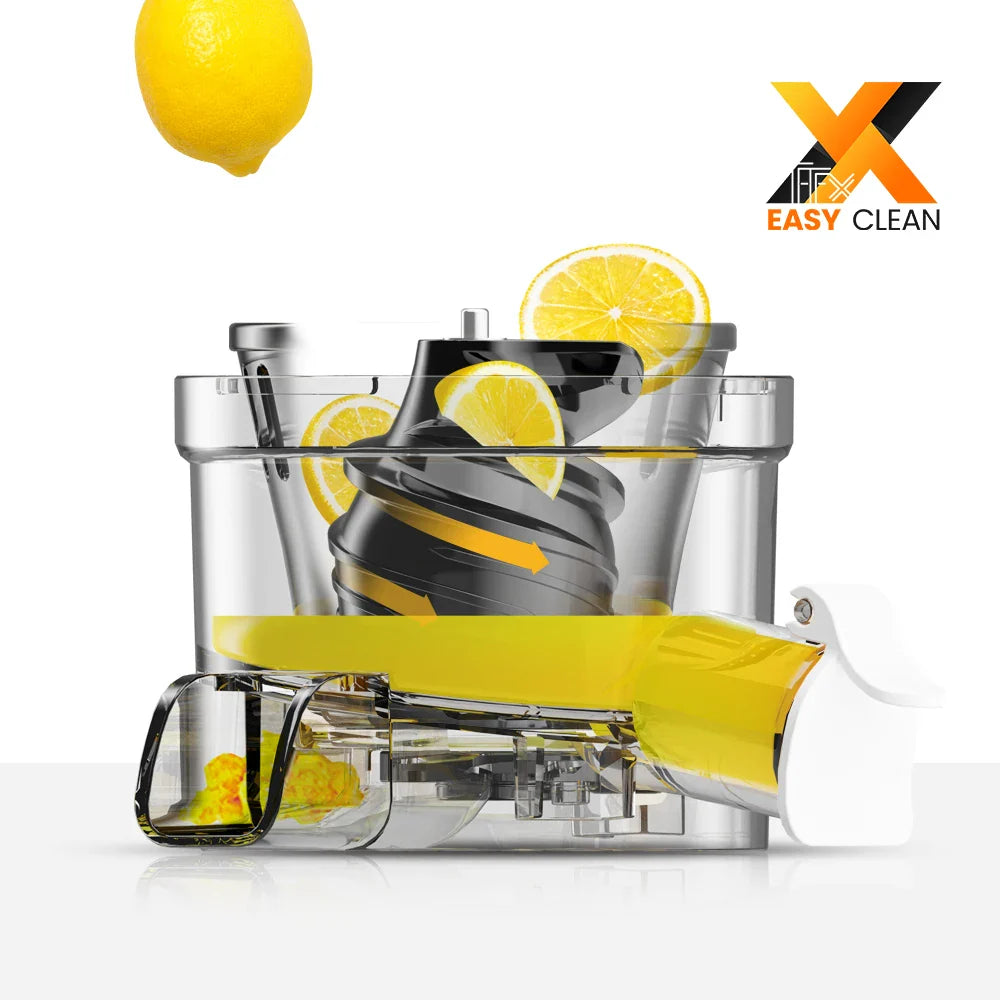 Mini Portable Slow Juicer – Electric Fruit Juice Extractor & Blender, Easy Clean, Ice Cream Maker