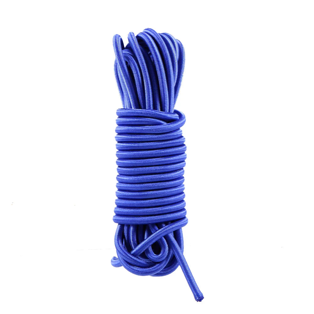 5 Meters 4mm/5mm Kayak Elastic Bungee Cord – Paddle Holder, Deck Rigging & Rear Securing Rope for Boats