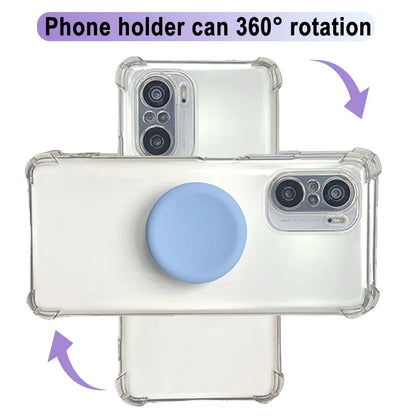 Silicone Round Popping Grip – Tok Sockets Finger Ring Holder, Phone Stand and Bracket, Cellphone Accessories