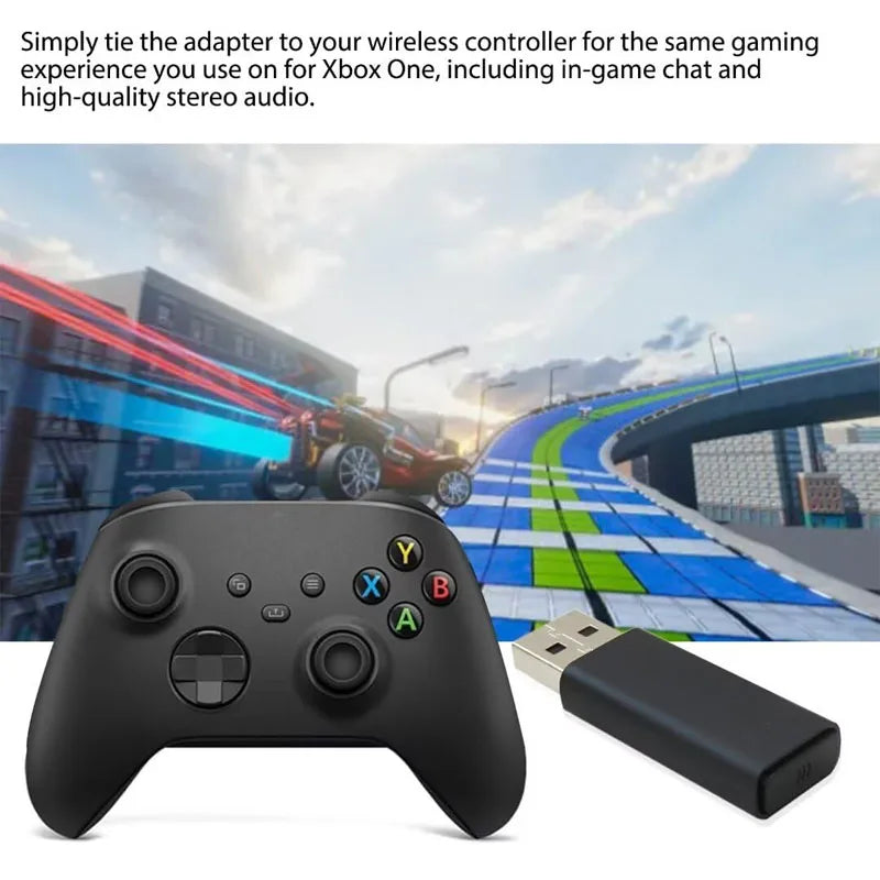 Xbox One Wireless Adapter USB Receiver – 1st & 2nd Gen for Windows 10 PC & Laptops