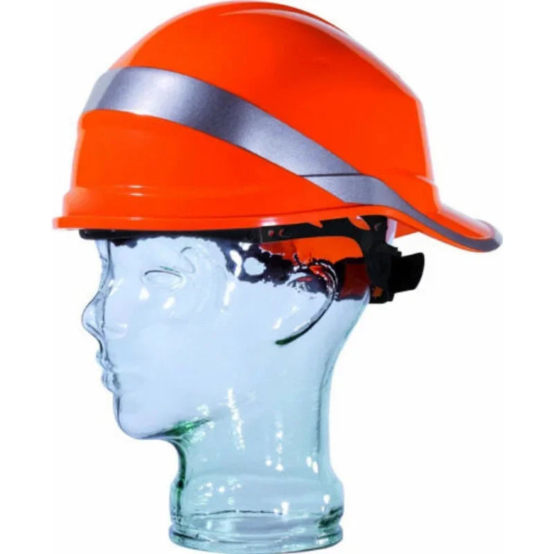Diamond V High-Vis Reversible Hard Hat – Safety Protection Helmet for Construction