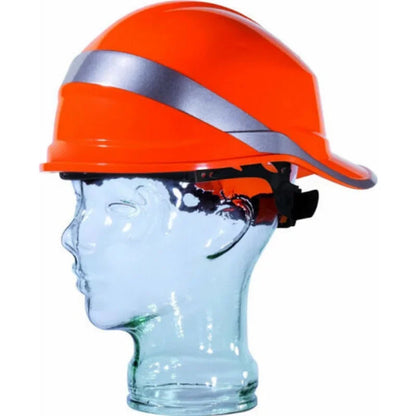 Diamond V High-Vis Reversible Hard Hat – Safety Protection Helmet for Construction