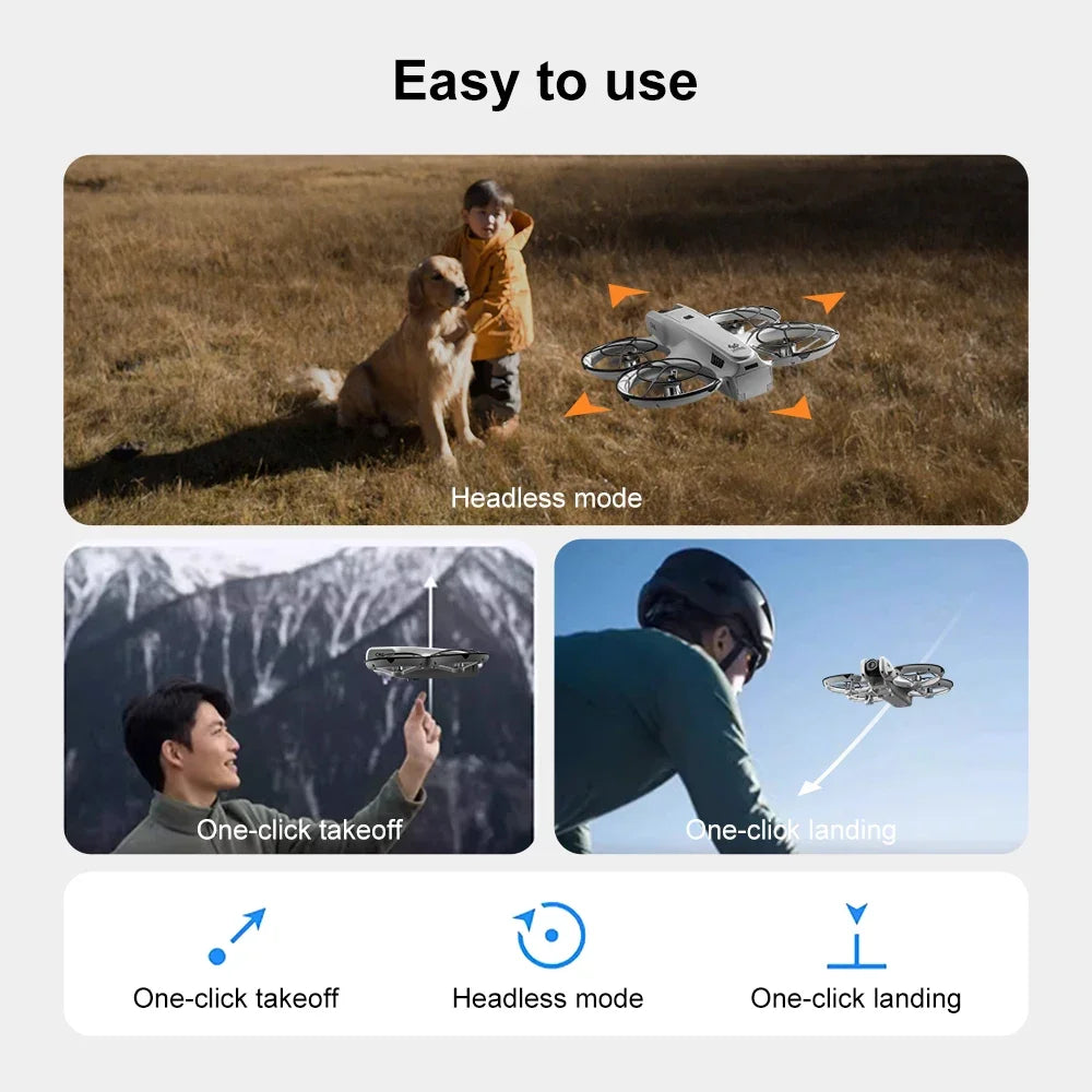 Xiaomi Mijia MINI V666 Drone — 4K 5G WiFi RC Quadcopter with Obstacle Avoidance, Brushless Motor & Altitude Hold