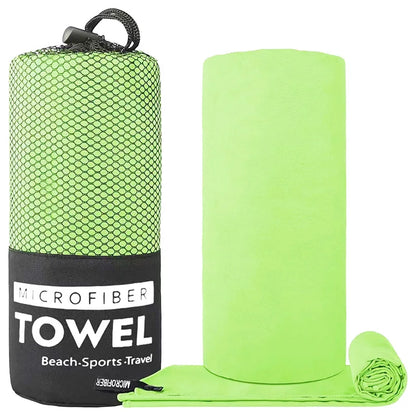 Quick Dry Microfiber Travel Towel – Ultra Absorbent, Super Soft & Compact Sports/Camping Towel for Outdoor Use (1pc)