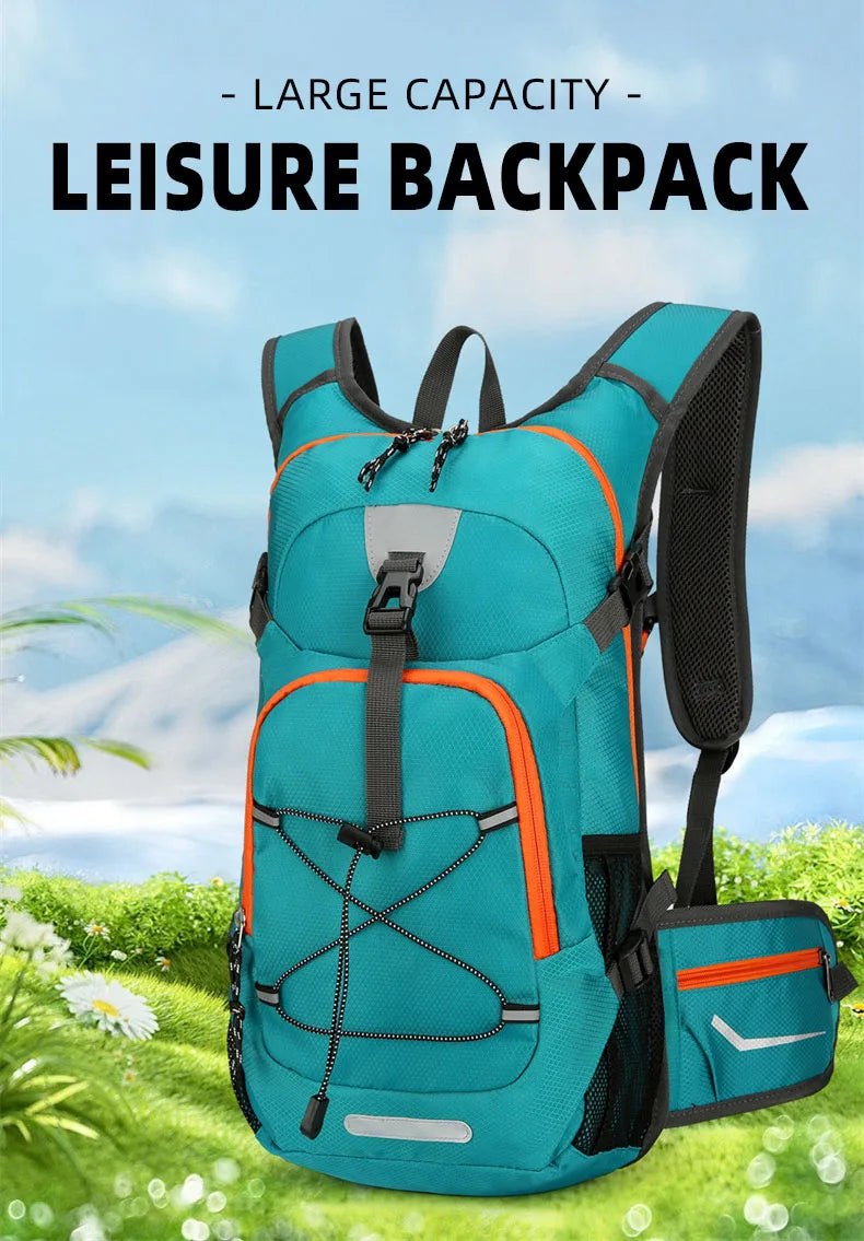 Lightweight Hydration Cycling Backpack – Outdoor Sport Rucksack for Hiking, Camping, Climbing & Travel with Water Reservoir